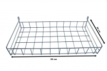 Kosz zawieszany na kratę 6o cm