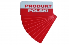 Etykieta - produkt polski - podłużna